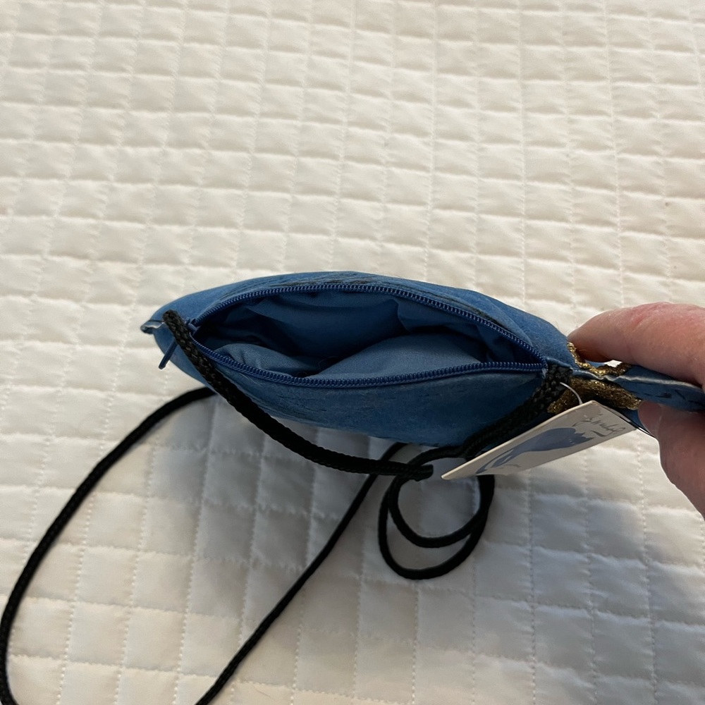RARE Vintage Andy Warhol Blue Cat Pop Art Purse New With Tags - Picture 2 of 8
